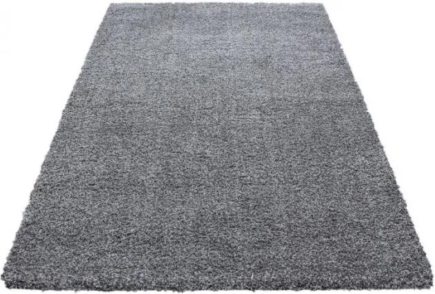Ayyildiz koberce Kusový koberec Ancona shaggy 9000 lightgrey - 280x370 cm