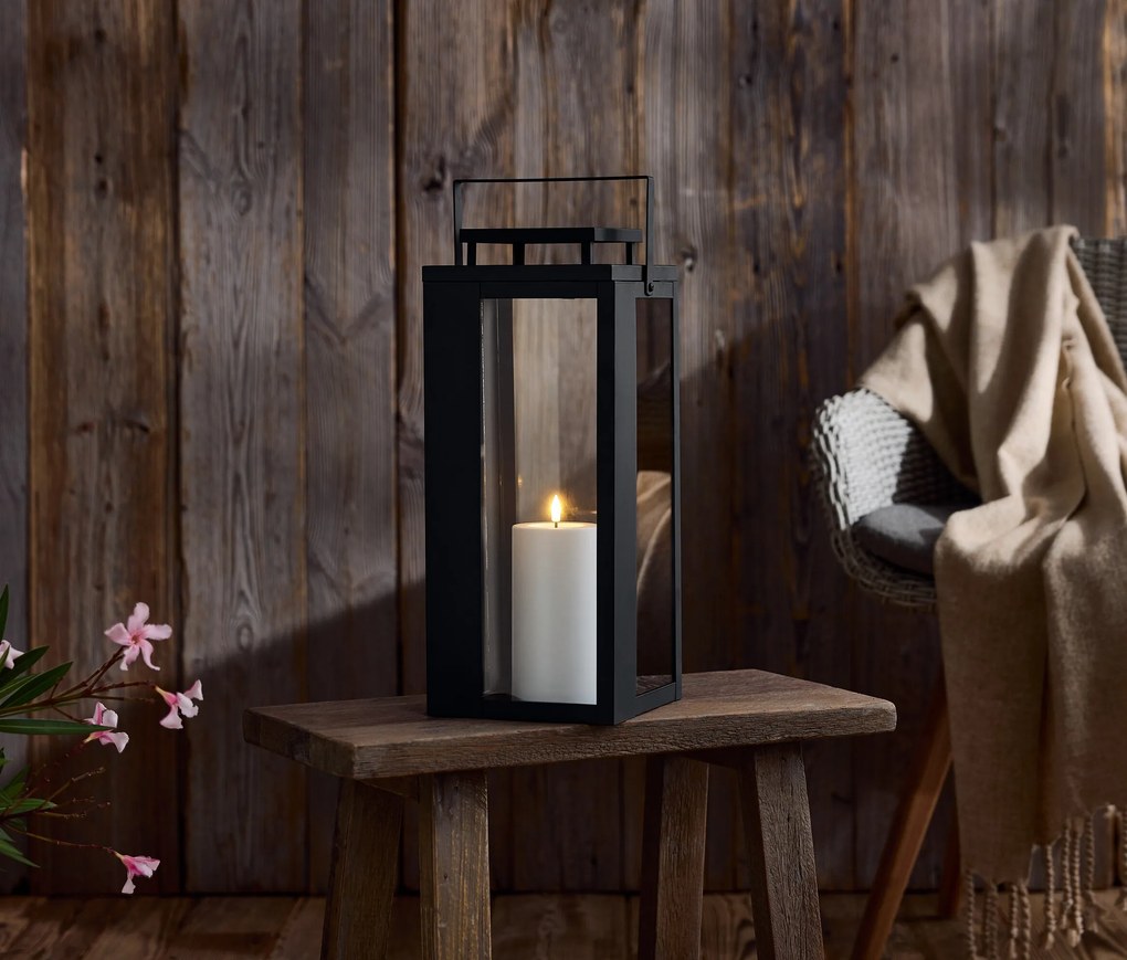 Lampáš do exteriéru so sviečkou