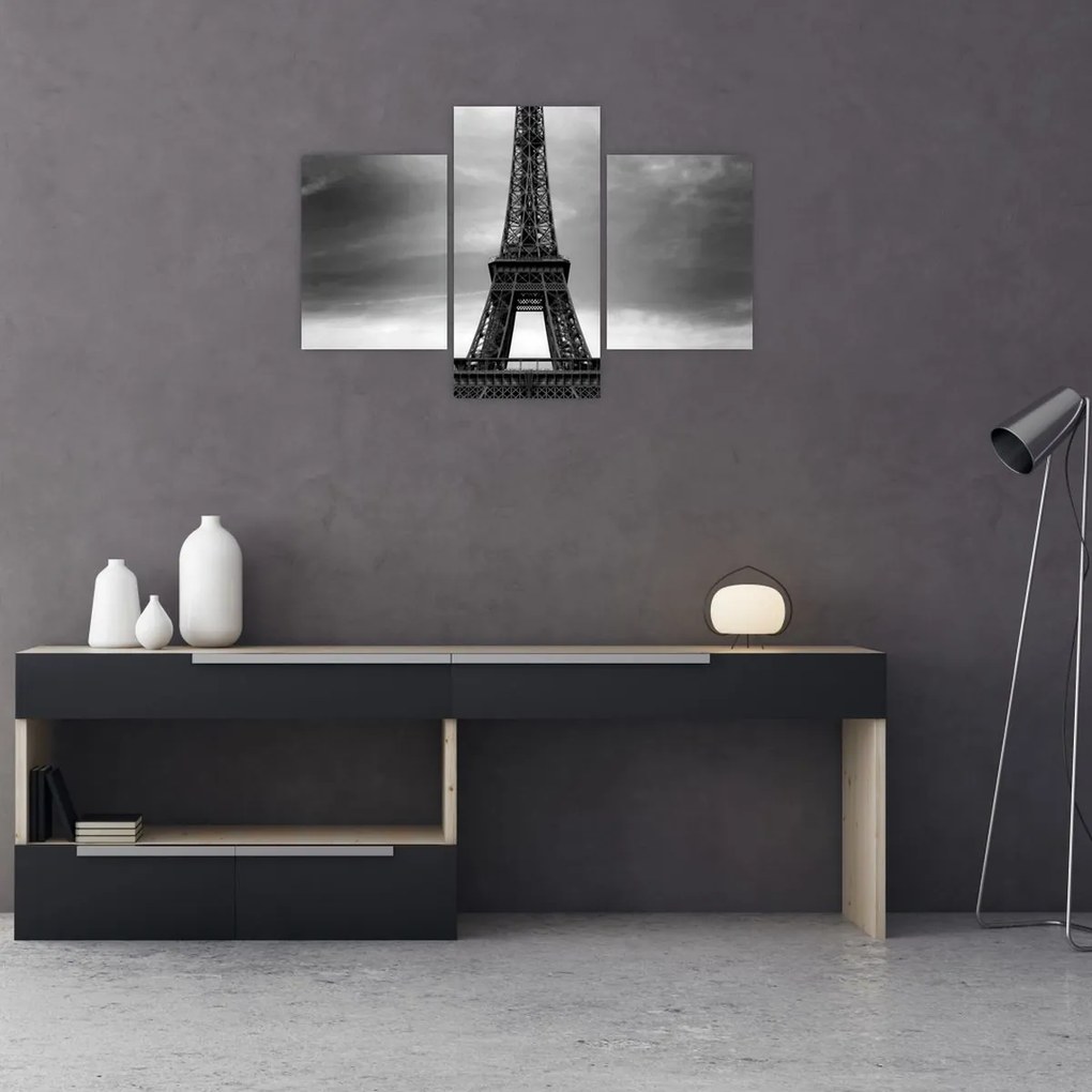 Obraz - Ružové auto v Paríži (90x60 cm)