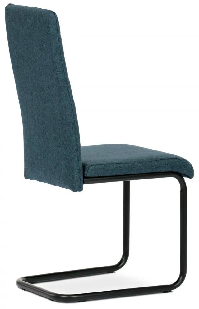 Jedálenská stolička SEPTIM — látka, viac farieb Modrá