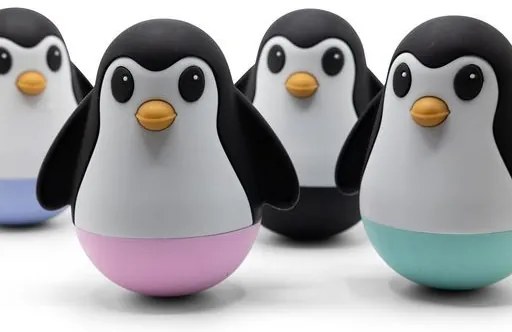 Hojdací tučniak, svetlomodrý