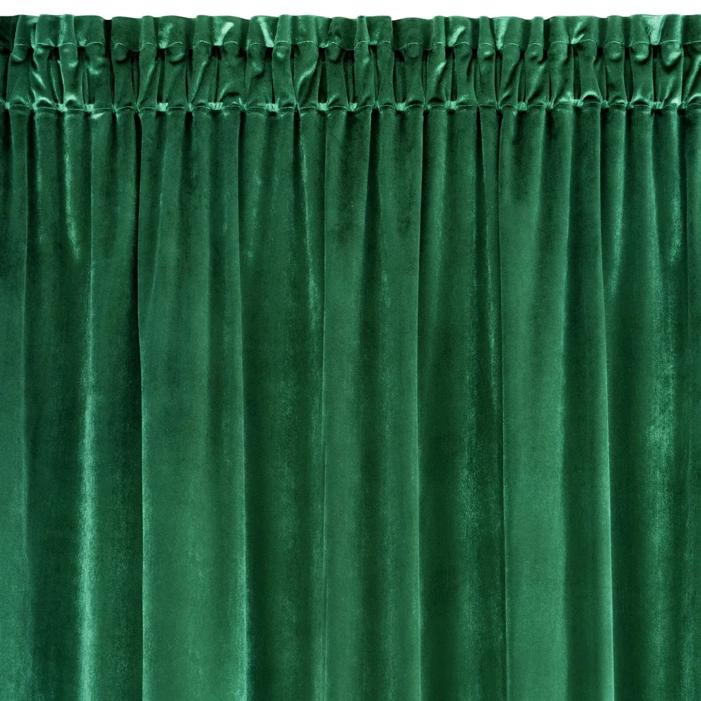 ZATEMŇOVACÍ ZÁVES NA PÁSKE SAMANTA 140X300 CM ZELENÁ