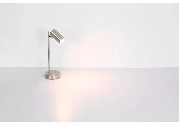 Globo 57910T - Stolná lampa ROBBY 1xGU10/5W/230V matný chróm