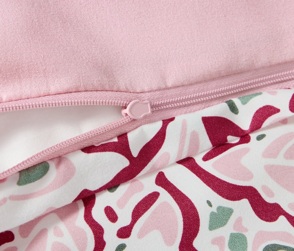 Posteľná bielizeň z mikrovlákna, ružová, štandardná veľkosť