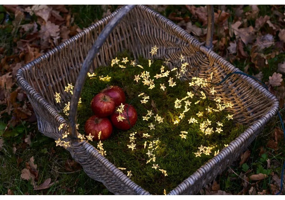 Svetelná LED reťaz Sirius Trille Green, dĺžka 200 cm