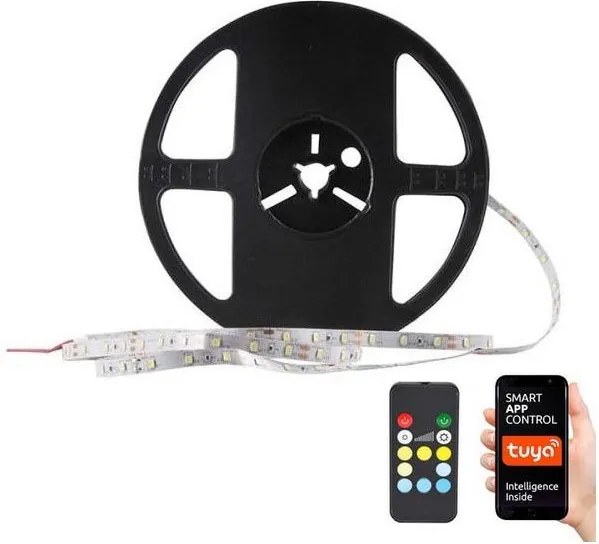 Ecolite DX-SMD2835-BI/5M/TUYA -LED Stmievateľný pásik 5m Wi-Fi 36,5W/230V Tuya+DO