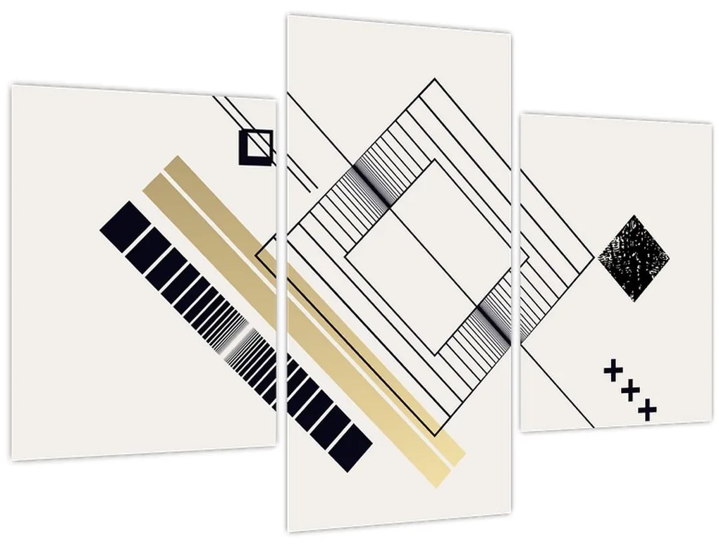Obraz - Geometrické tvary N⁰6 (90x60 cm)