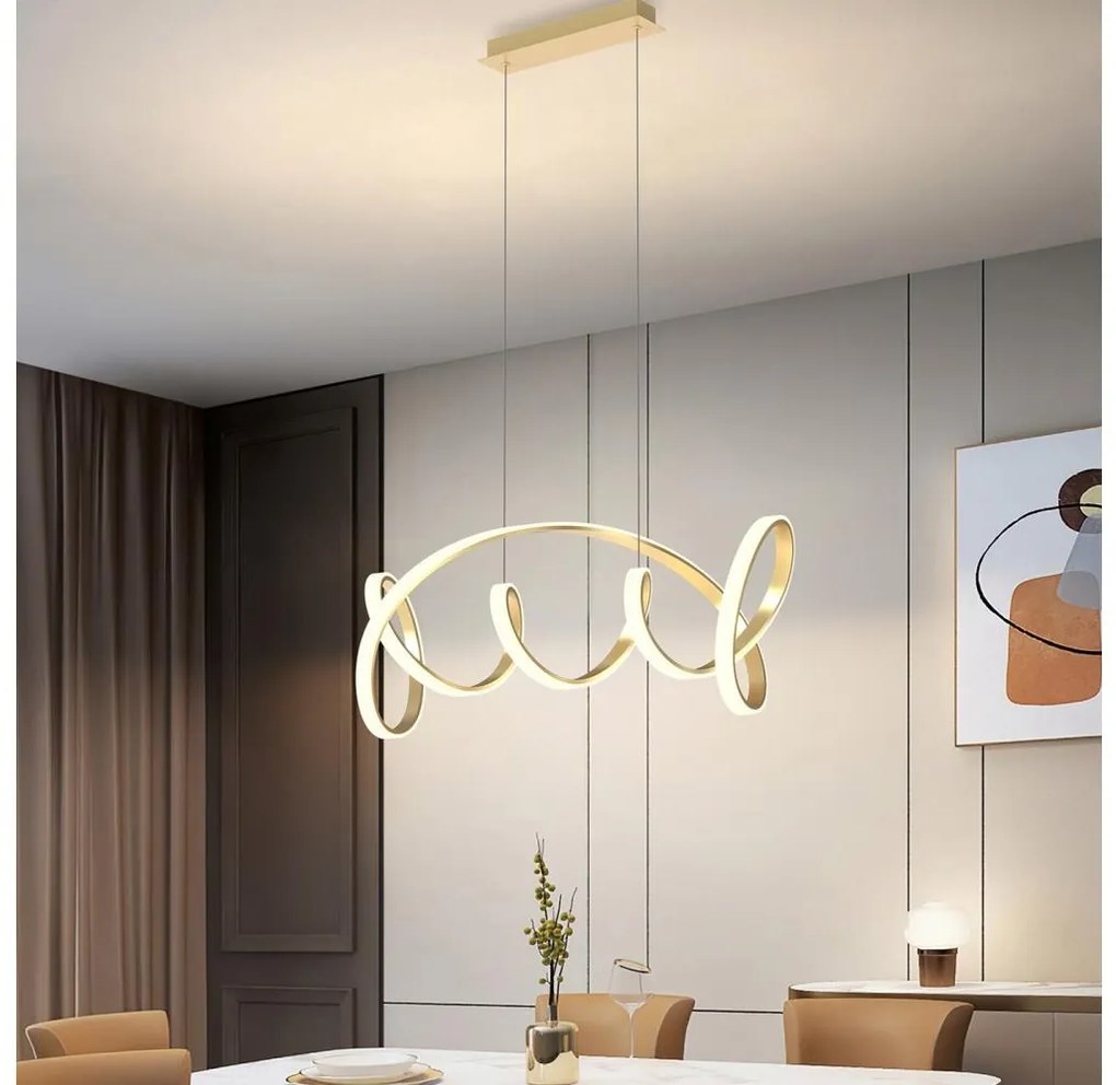 ONLI - LED Luster na lanku KIRA LED/60W/230V 4000K zlatá