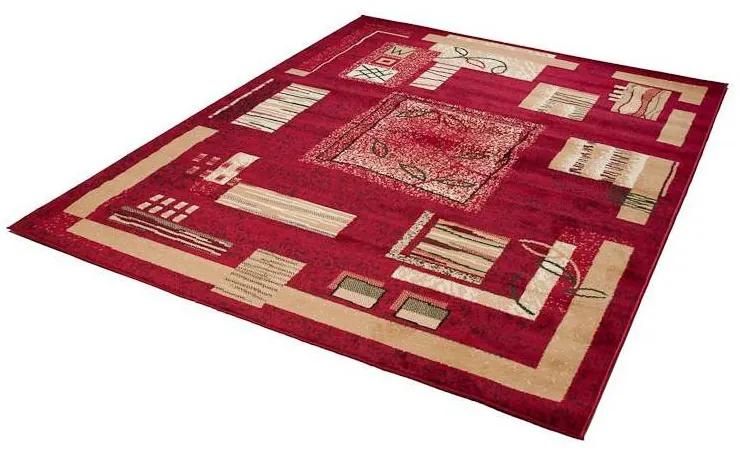 Kusový koberec PP Forme červený 60x100cm