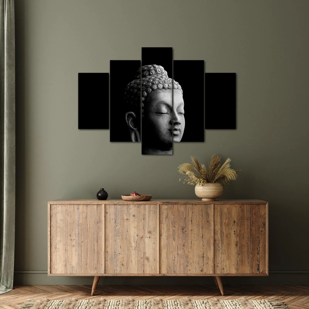 Obraz - Budha, portrét (150x105 cm)