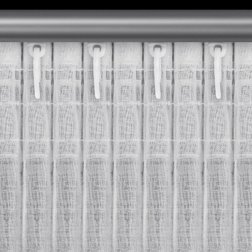 ZÁCLONA NA PÁSKE REBECCA 350X250 CM KRÉMOVÁ