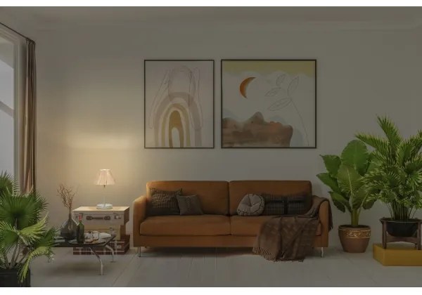 Ledvance - Stolná lampa DECOR RAFFIA 1xE27/15W/230V rafia