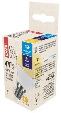 LED žiarovka True Light 4,2W E14 teplá biela