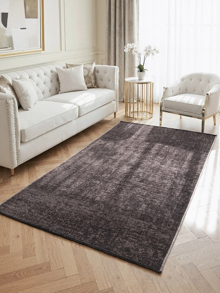 Kusový koberec Brilliance Prisma 106311 Brown z kolekcie Elle, 120x170, hnedá, obývacia izba, ELLE Decoration