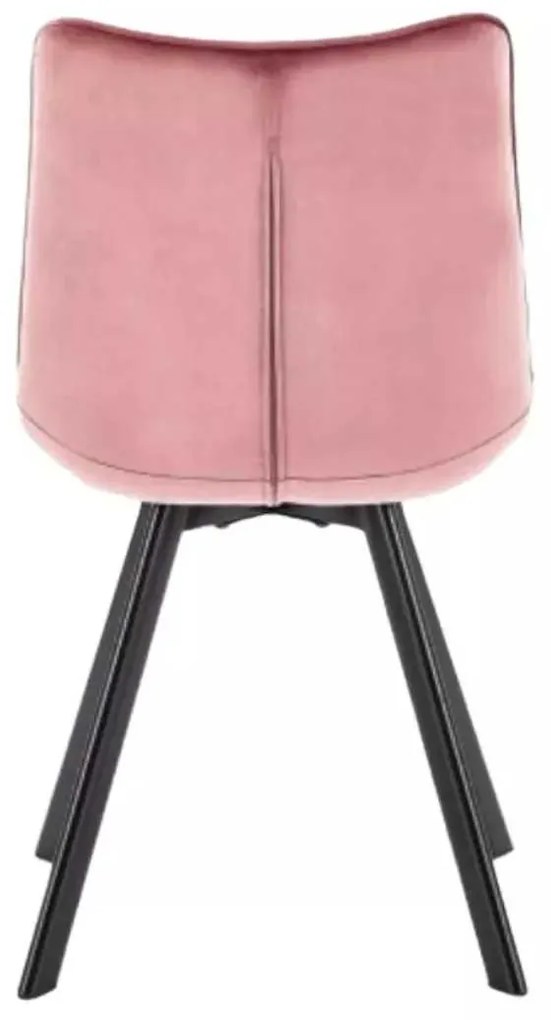 LuxuryForm DESIGN Stolička ORLEN VELUR - ružová