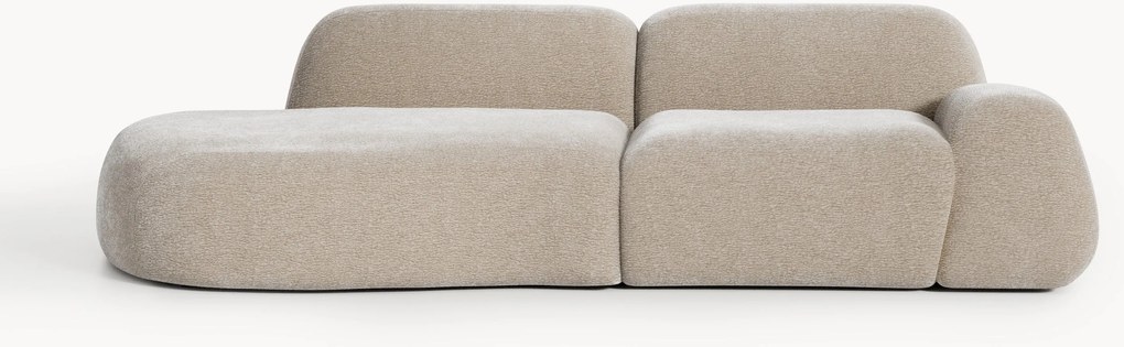 Modulárne plyšové ležadlo Wolke (3-miestne)