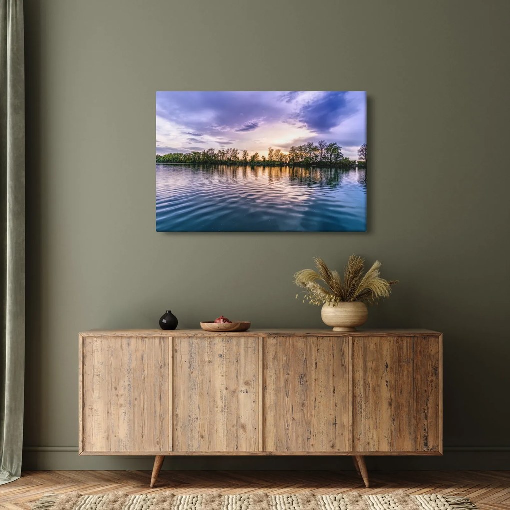 Obraz jazera (90x60 cm)