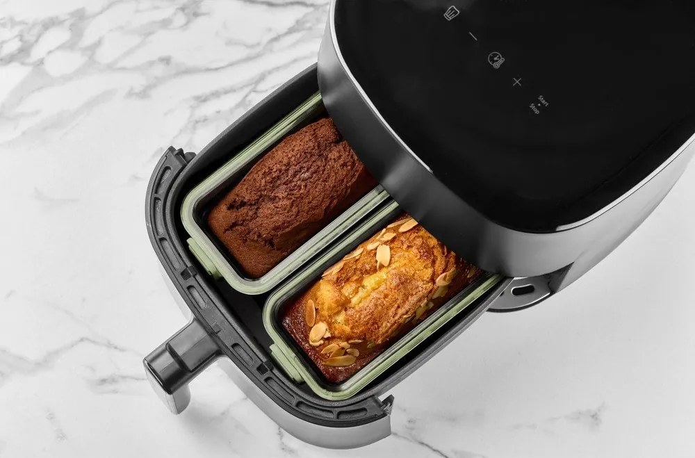 Sklenené formy do teplovzdušnej fritézy v sade 2 ks 20x9,5 cm – Lékué