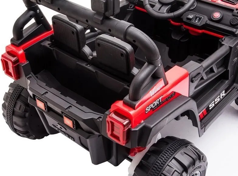 LEAN CARS Autobatéria BBH-016 Červená