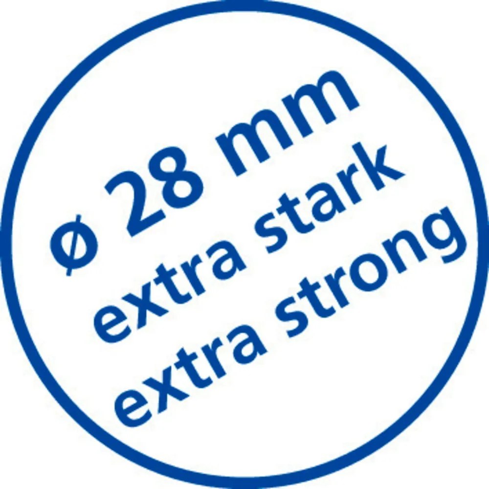 Biela tyč na sprchový záves 110 - 185 cm – Wenko