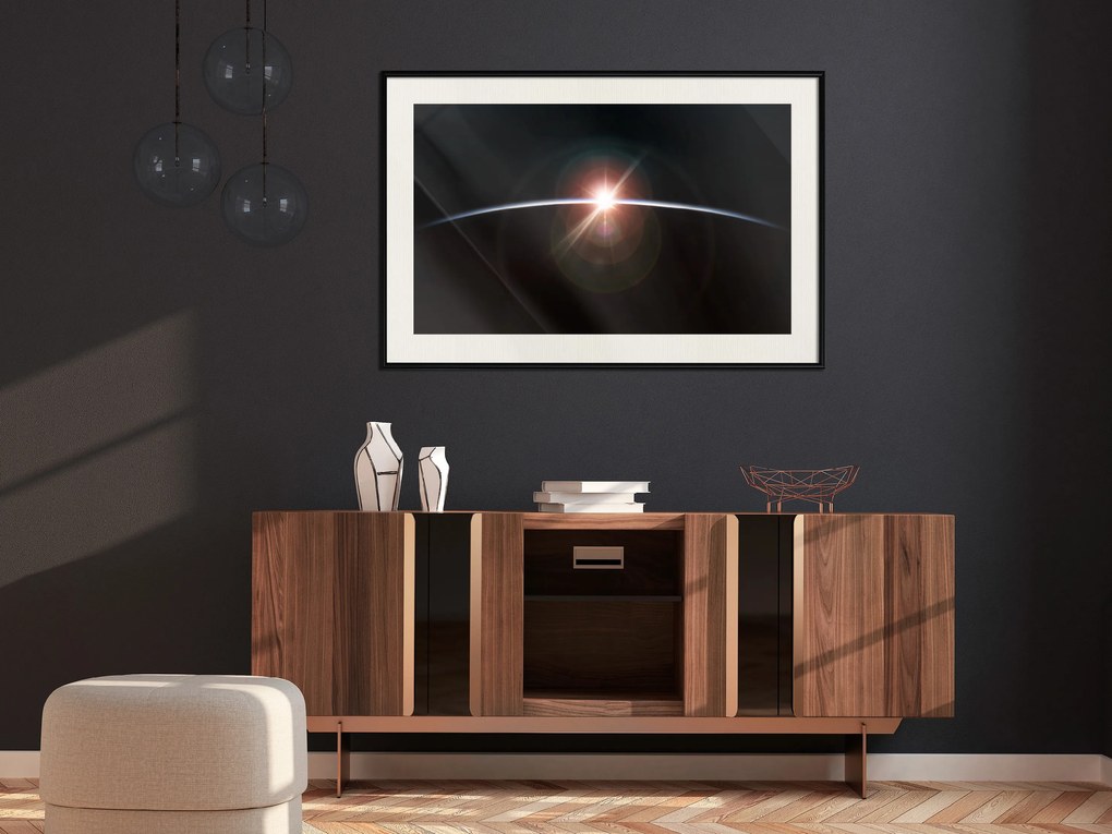 Artgeist Plagát - Horizon [Poster] Veľkosť: 45x30, Verzia: Zlatý rám