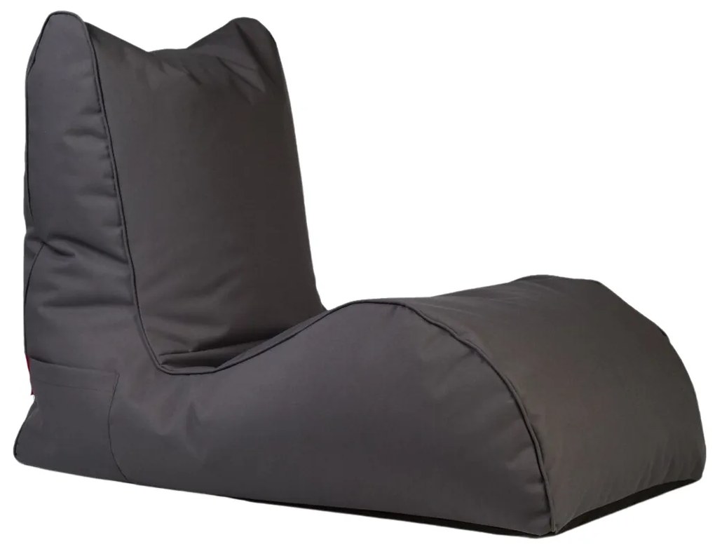 Sedací vak Naomi Outdoor – pohodlné kreslo na terasu, záhradu aj k bazénu Farba: M11 - tm. sivý