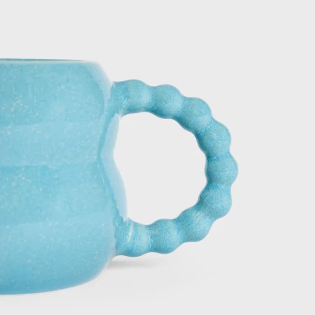 Hrnček BUBBLE BEADS tyrkysový 727368 300 ml