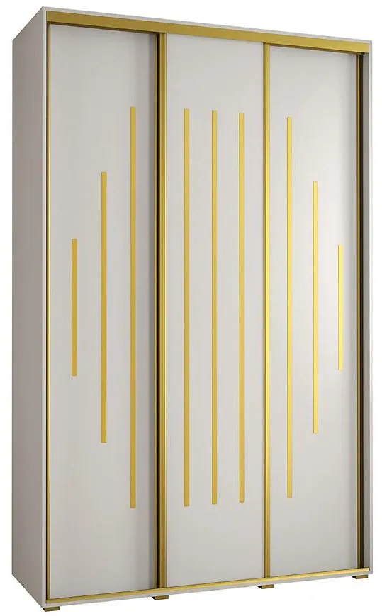 Skriňa 45 Canaris 12 180 biela/gold