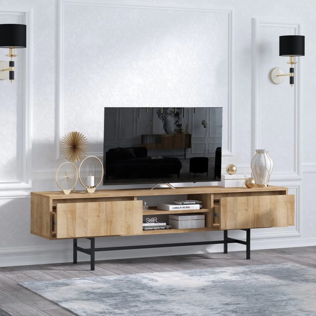 TV stolík Matias 180 cm dub