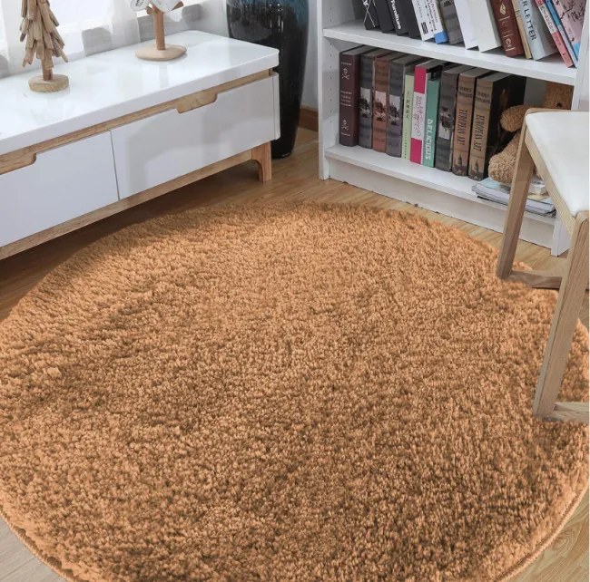 Koberec Kamel hnedý kruh