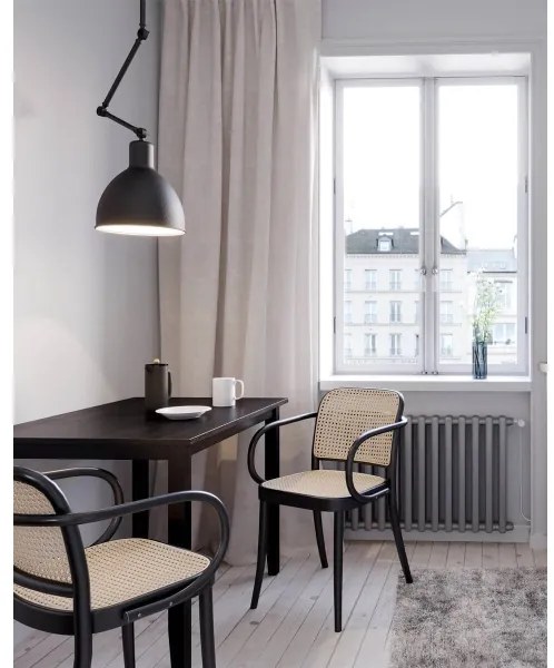 ByRydens 4200930-4007 - Závesný luster na tyči BAZÁR 1xE27/5W/230V čierna