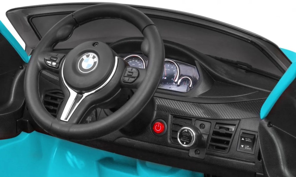 Elektrické autíčko BMW X6 M lakované - modré