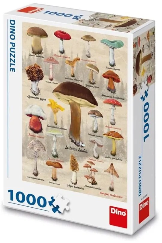Dino Puzzle Hubová koláž 1000 dielov