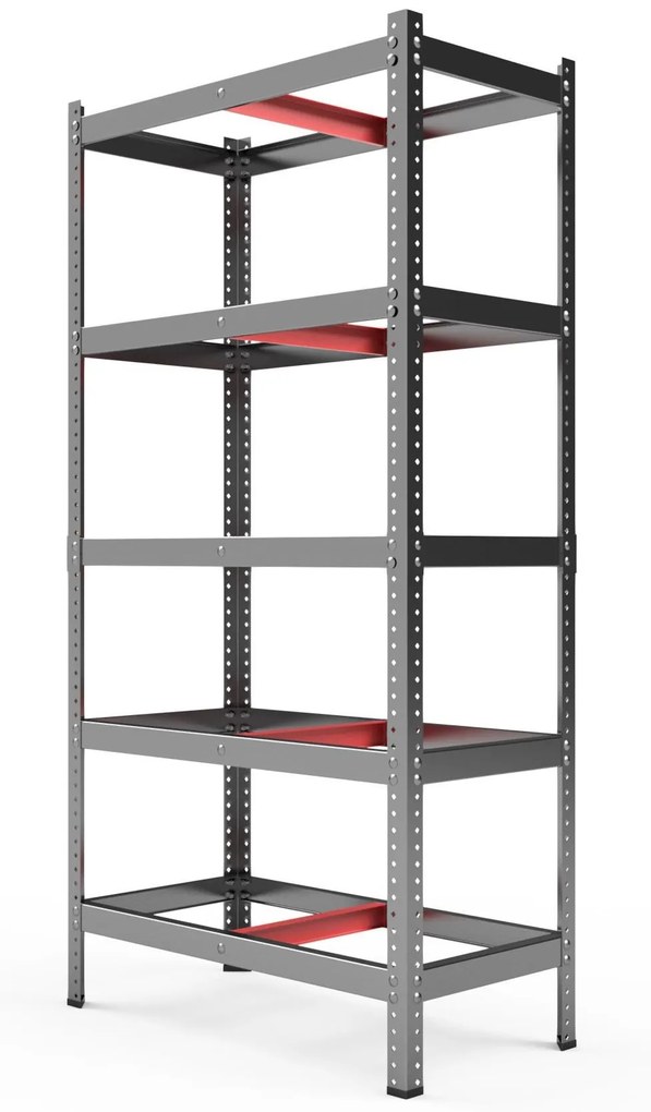 Marbo KOVOVÝ REGÁL SÉRIE HARD 220X120X50 NOSNOSŤ JEDNEJ POLICE 500 KG Rozmer regálu: 220x120x50, Počet Políc: 6, Celková nosnosť regálu: 3000 KG