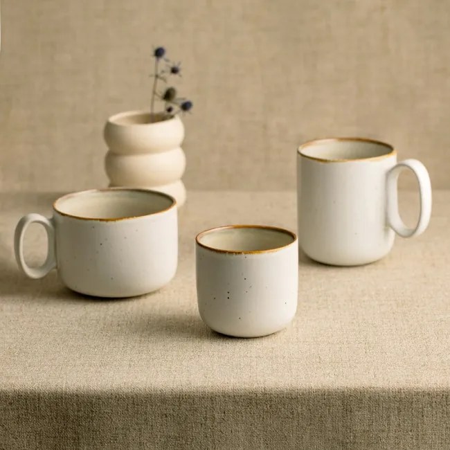 Hrnček LUNELLE krémový 760891 400 ml