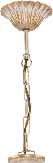 BRILAGI - Luster na reťazi SONIA 3xE27/15W/230V, priemer 64 cm, krémová/patina