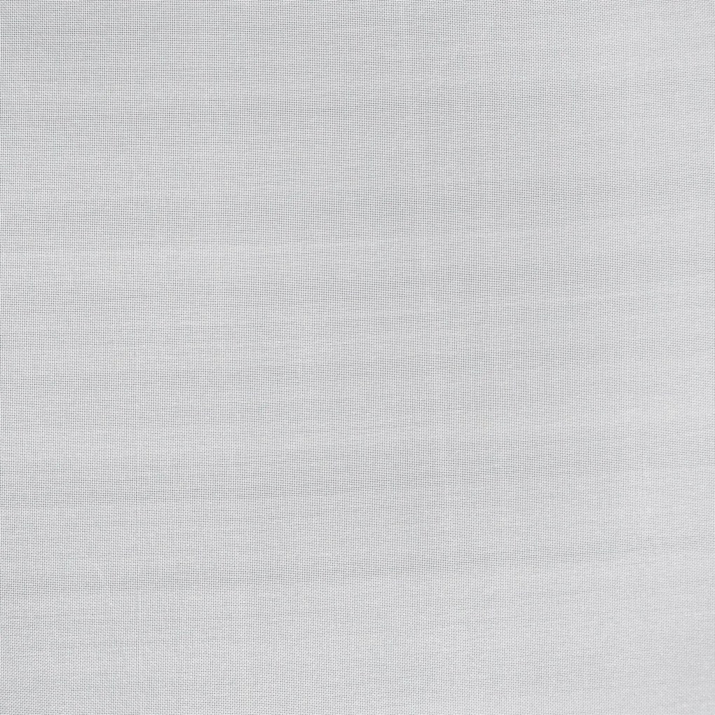 ZÁCLONA NA KRÚŽKOCH LUCY 400X150 CM BIELA