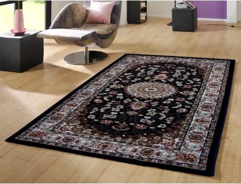 Koberec Dubai 80x150 cm, orientálna modrý%