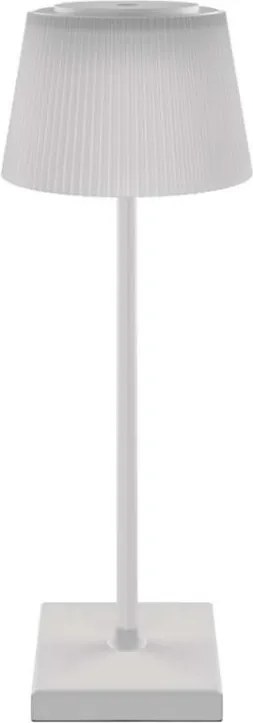 Stolná LED lampa KATIE biela