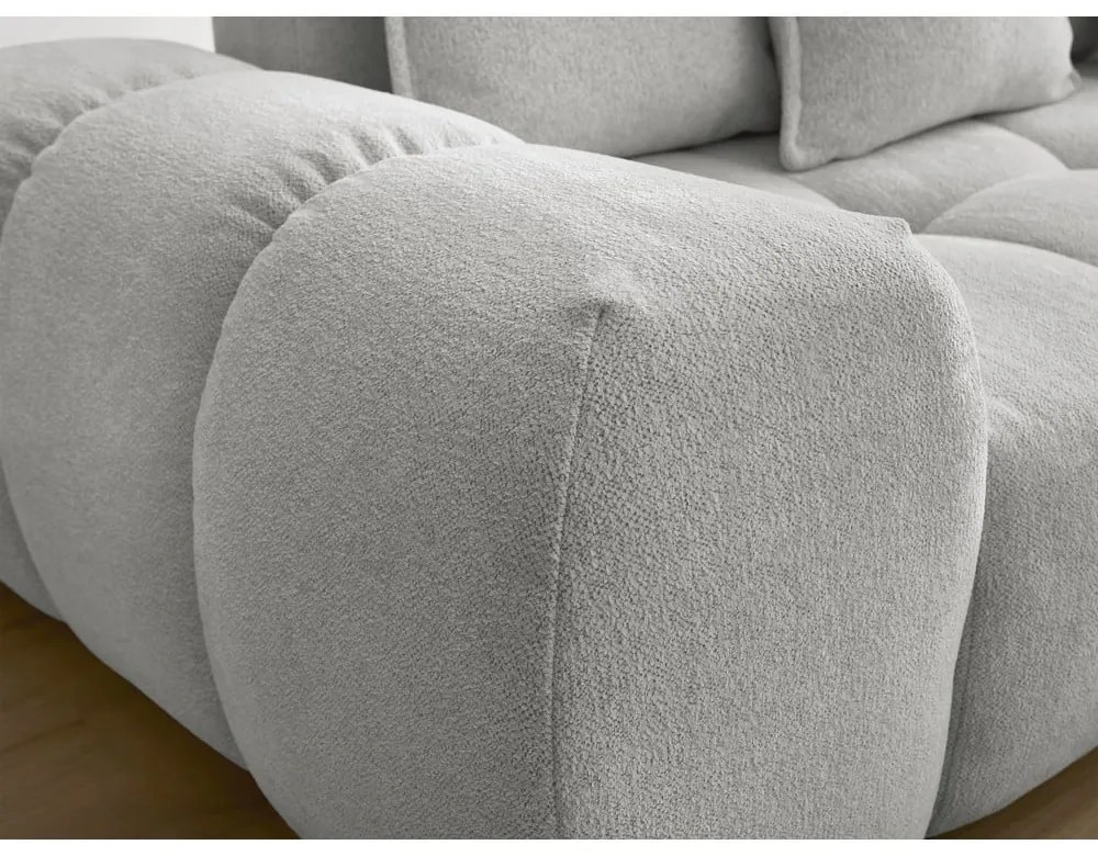 Svetlosivá ženilková pohovka 278 cm Everest – Bobochic Paris