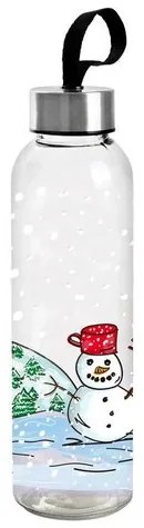 Toro Sklenená fľaša Detox Xmas, 500 ml