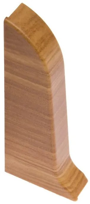 Ľavá záslepka podlahovej lišty 141/21 EASY - Dub Alabama