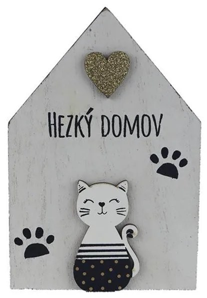 Dekorácia domček 2. akosť D6014-01