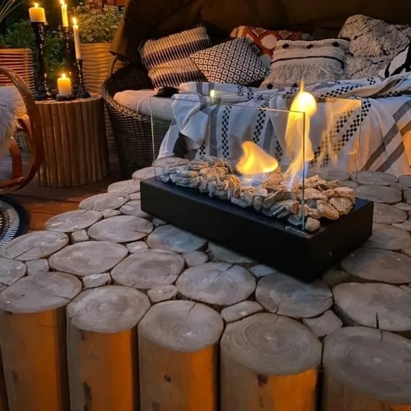 Kratki GALINA/TUV - BIO krb GALINA 21,8x35,4 cm 1kW čierna