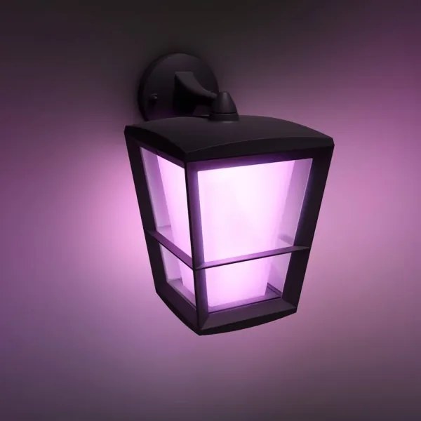 Philips 17440/30/P7 - LED RGB Vonkajšie svietidlo Hue ECONIC LED/15W/230V IP44