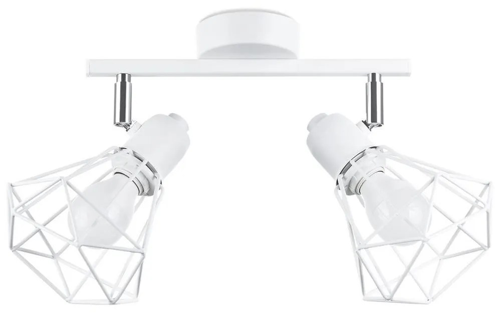 Sollux SL.1103 - Bodové svietidlo ARTEMIS 2xE14/40W/230V biela