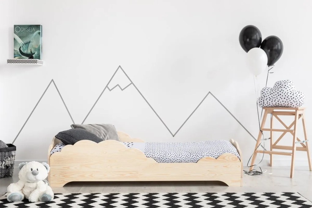 Detská posteľ z masívu BOX model 9 - 190x80 cm