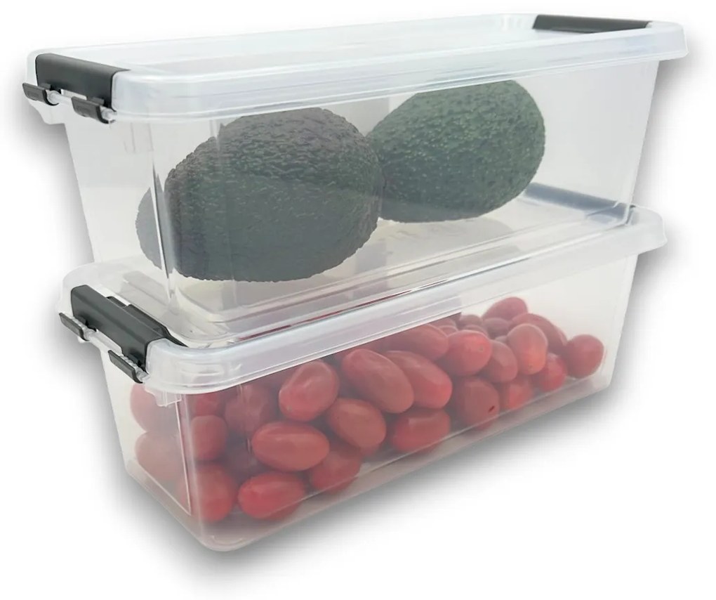 Úložný box, organizér, do chladničky (1,8l) FRESH - 28 x 12 x 9 cm