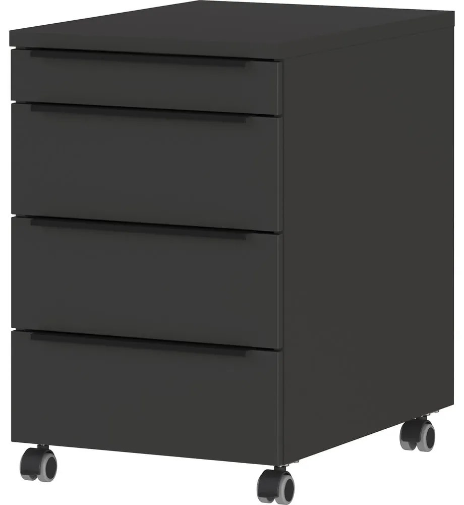 Antracitová skrinka 42x63 cm Mailand – Germania