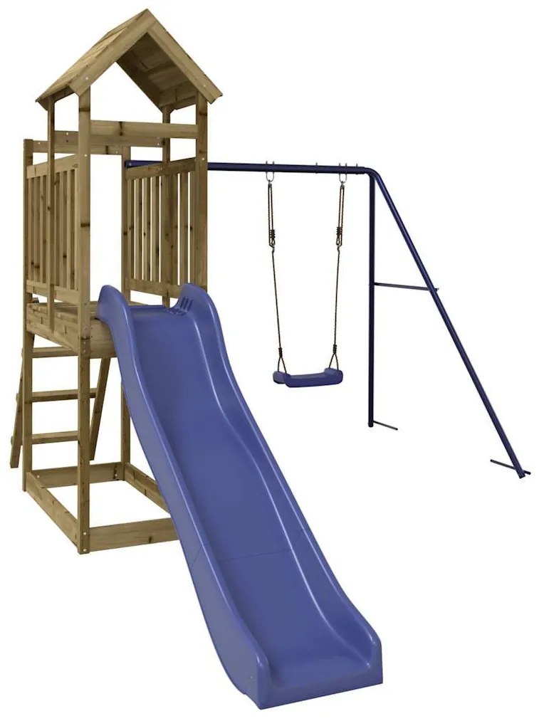 Vonkajšia súprava na hranie impregnovaná borovica